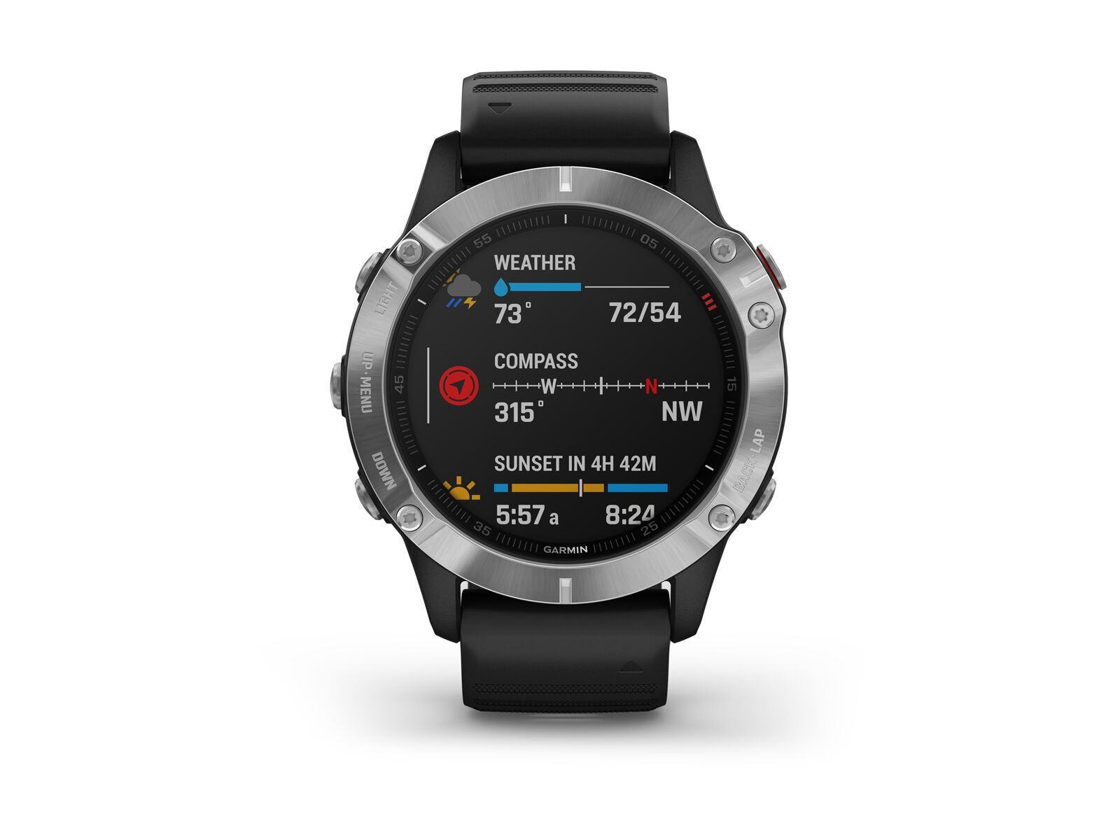 Garmin fenix 6, schwarz/silber - Bild 7