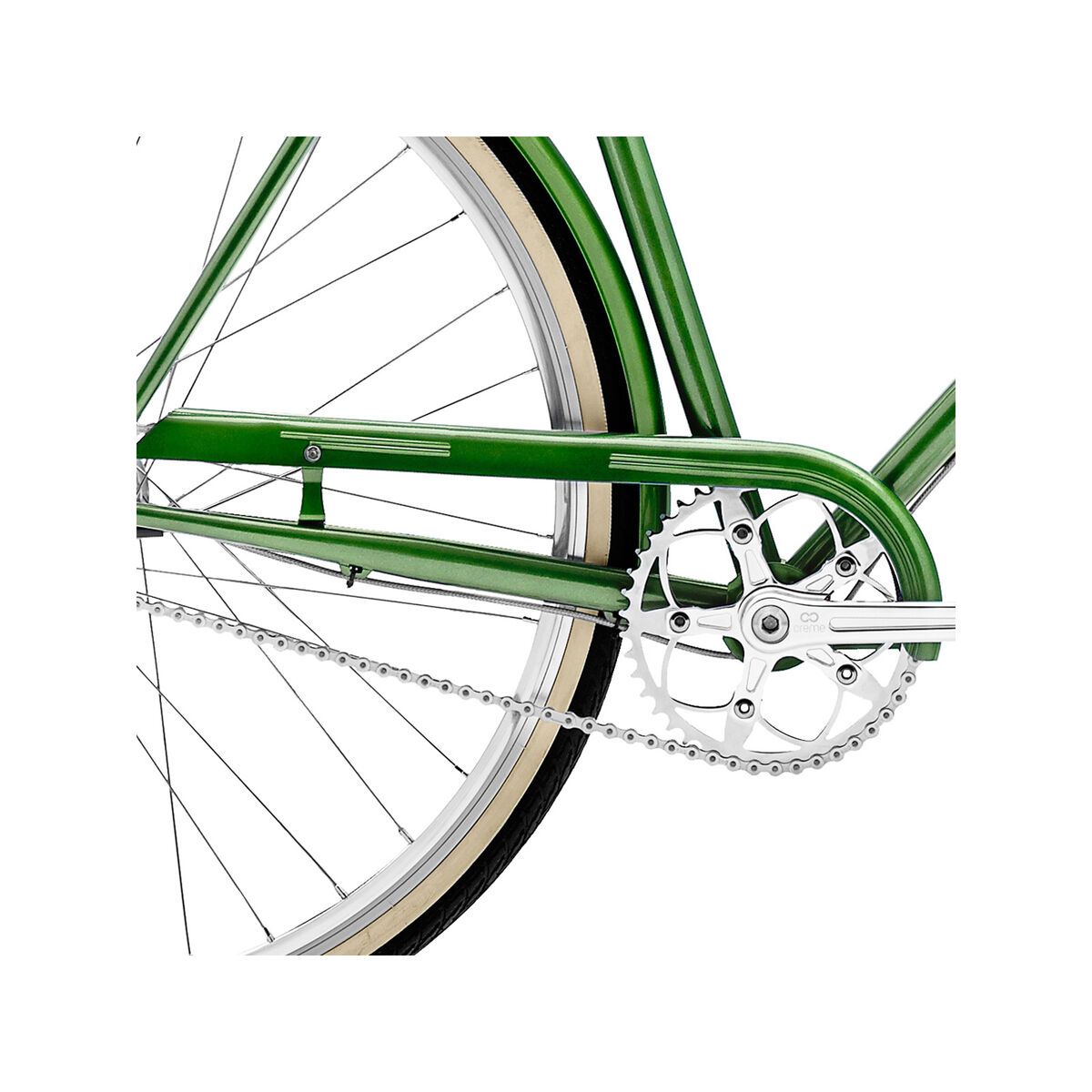 Creme Cycles Caferacer Man Doppio, dark green - Bild 3