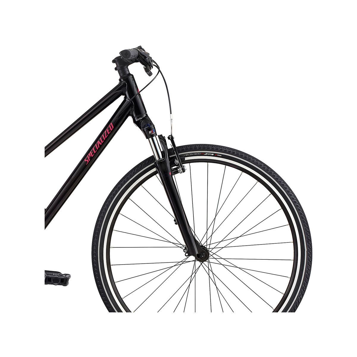 Specialized Ariel Step Through, tarmac black/nearly black/rainbow flake pink - Bild 5