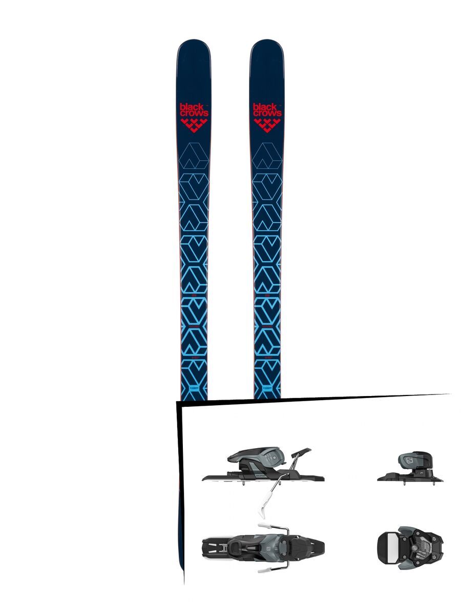 Set: Black Crows Captis 2019 + Salomon Warden 11 dark grey/black - Bild 1