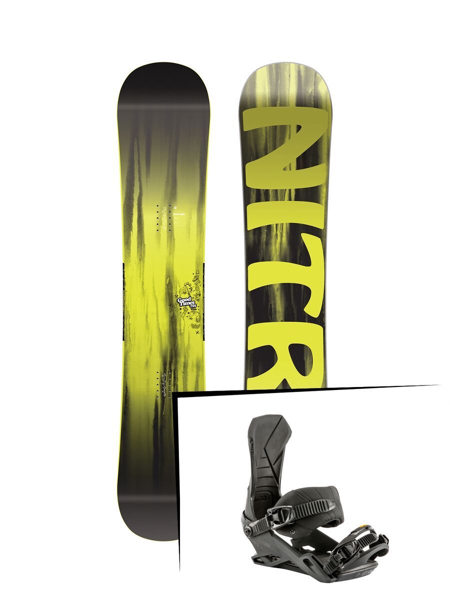 Set: Nitro Good Times Wide 2019 + Nitro Team dark night - Bild 1