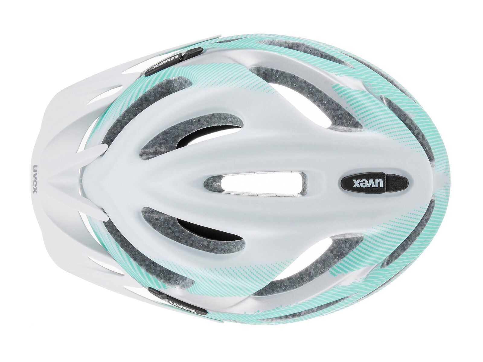 uvex onyx cc, white teal mat - Bild 4