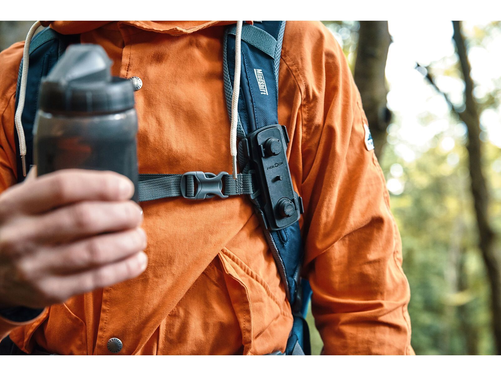 Fidlock Twist Bottle 590 + Tex Base Multi, transparent black - Bild 12