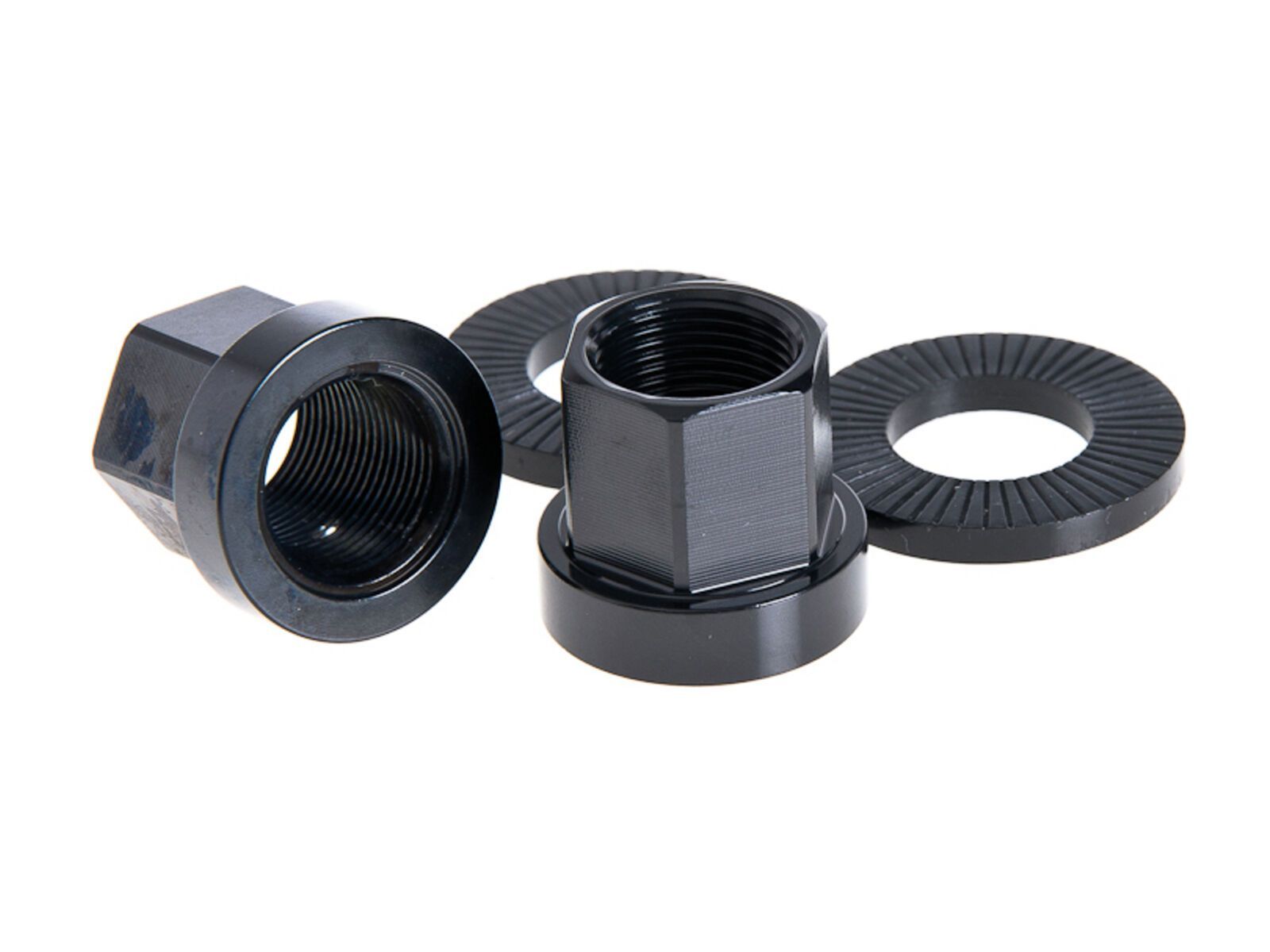 Salt Aluminium Mutter, 14 mm, Paar, schwarz - Bild 1