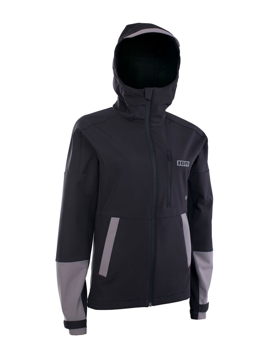 ION MTB Jacket Shelter 2L Softshell Women, black - Bild 1