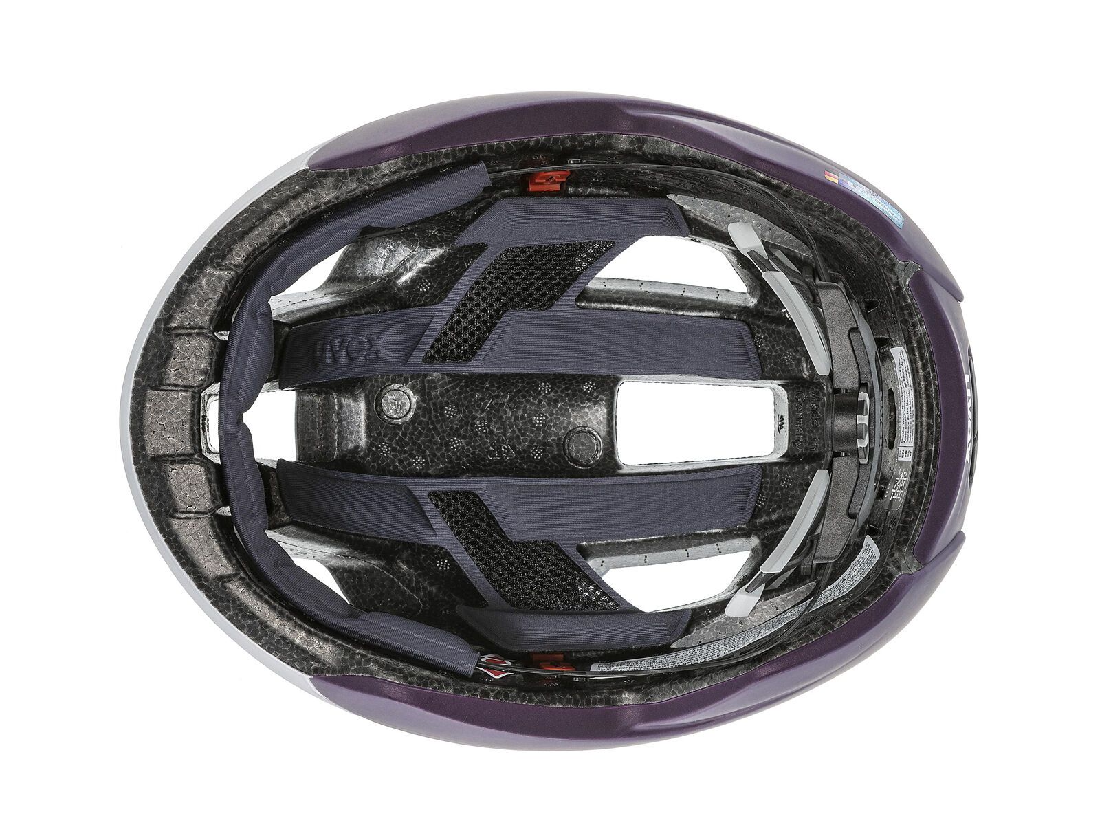 uvex rise cc, silver/plum mat - Bild 5