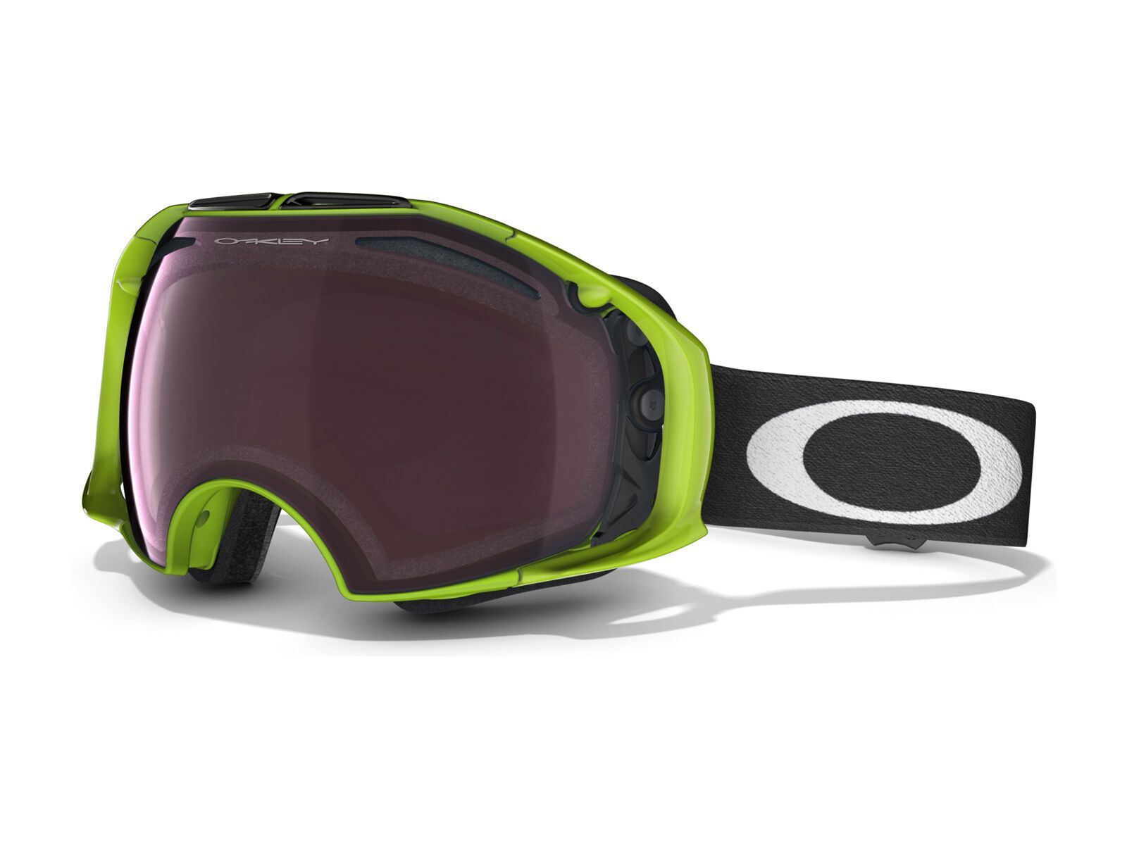 Oakley Airbrake, 80 Neon Green/Prizm Rose & Prizm Black Iridium - Bild 1