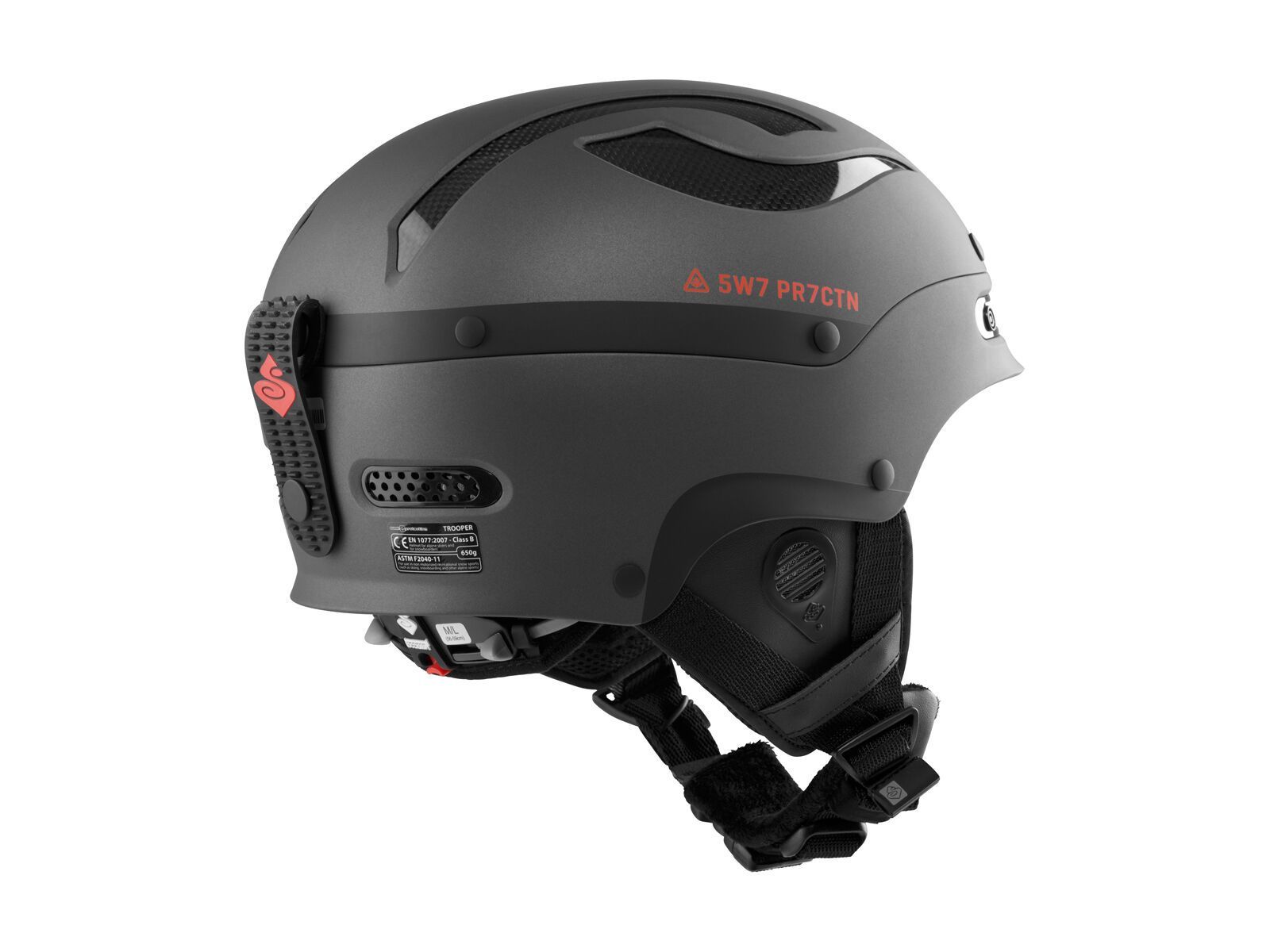 Sweet Protection Trooper, matt black metallic - Bild 2