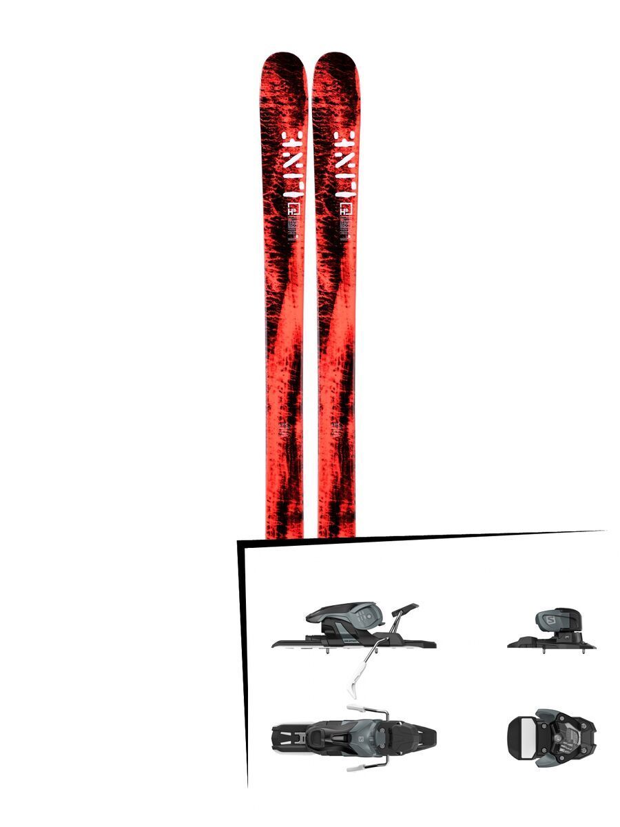 Set: Line Honey Badger 2019 + Salomon Warden 11 dark grey/black - Bild 1