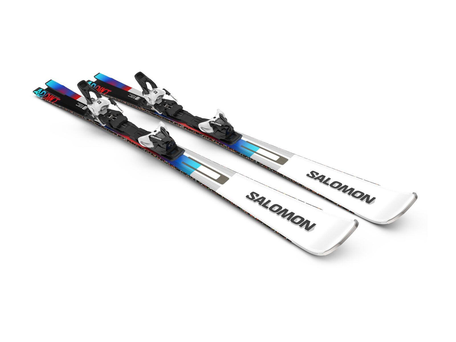 Salomon Addikt + Z12 GW F80, white/black/pastel neon blue 3 - Bild 6