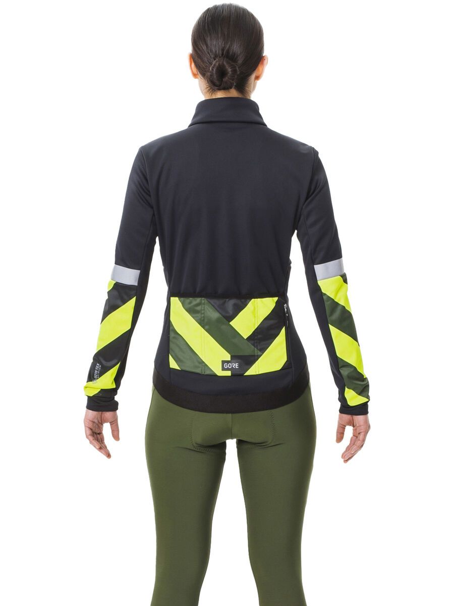 GOREWEAR Tempest Signal Jacke Damen, black/neon yellow - Bild 5