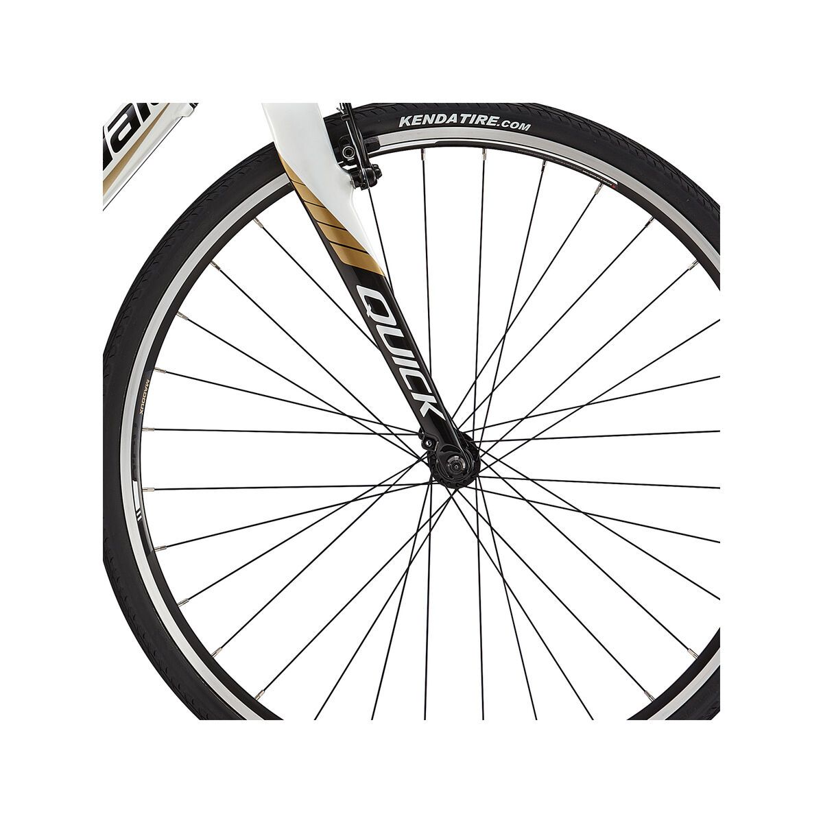Cannondale Quick Speed 2, magnesium white, with jet black and gold accents, gloss - Bild 2