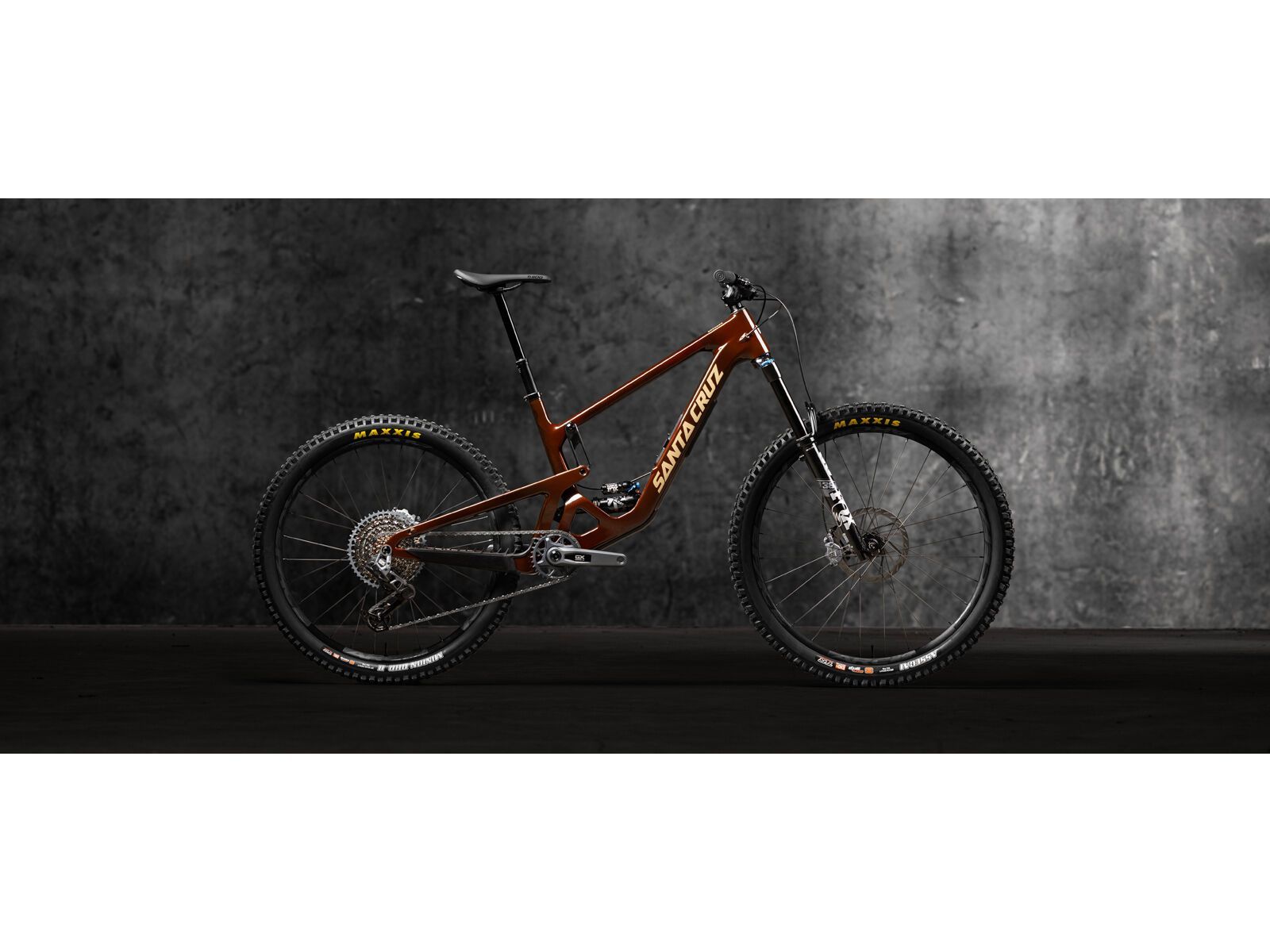 Santa Cruz Bronson C / GX AXS / MX, translucent root beer - Bild 5
