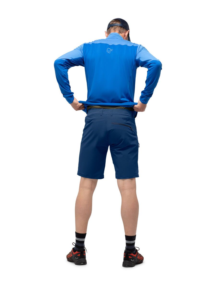 Norrona falketind flex1 Shorts M's, indigo night - Bild 4