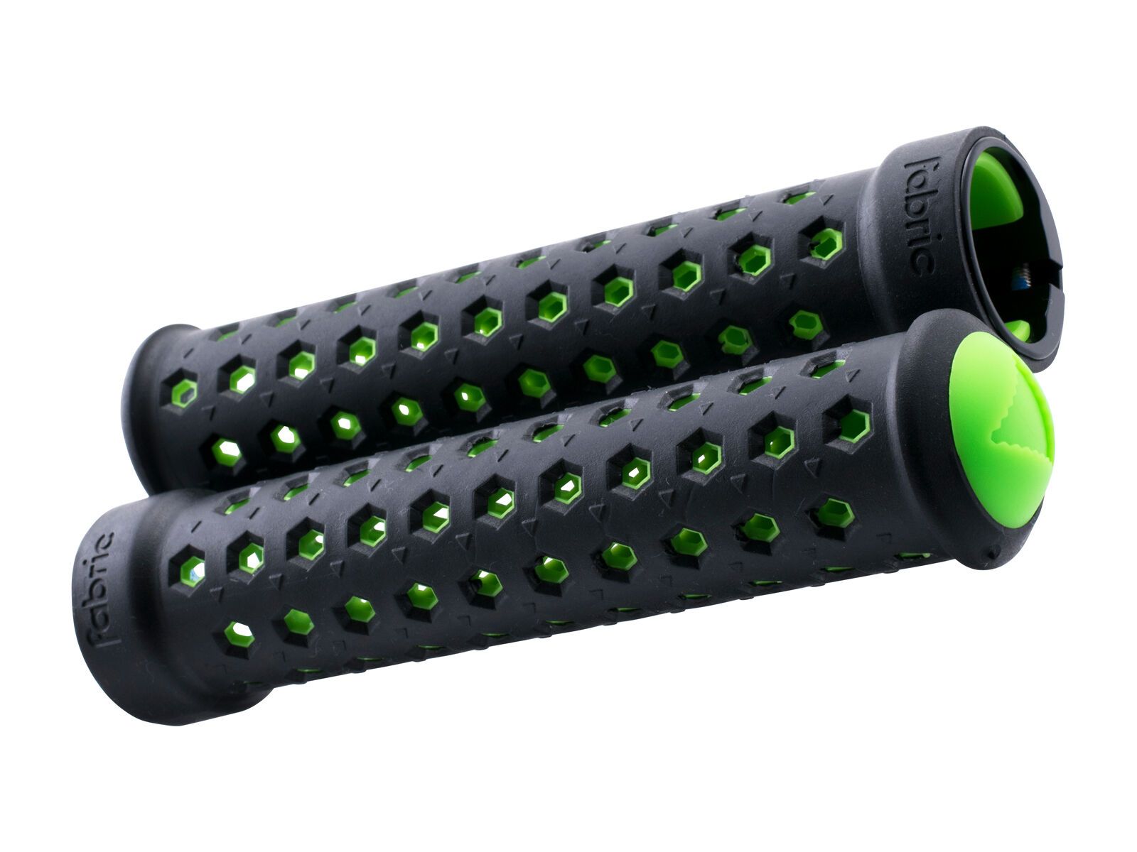 Fabric Slim Grip, black/green - Bild 1