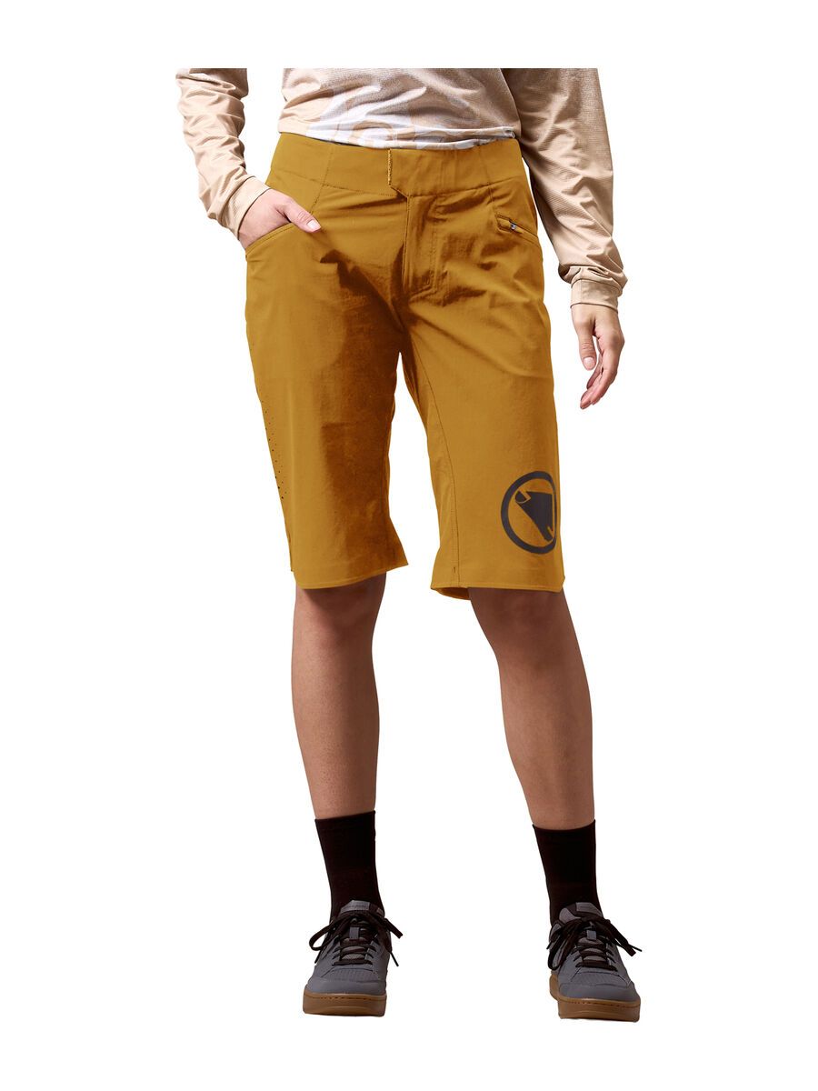 Endura Damen Singletrack Lite Shorts, trail bronze - Bild 3