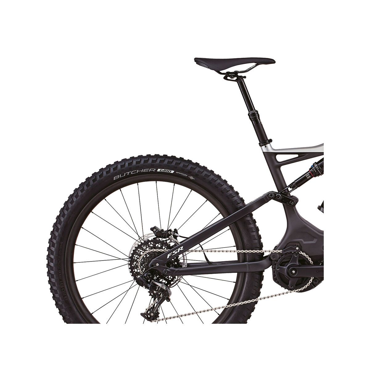 Specialized Turbo Levo FSR Expert Carbon 6Fattie, satin carbon/flake silver - Bild 7