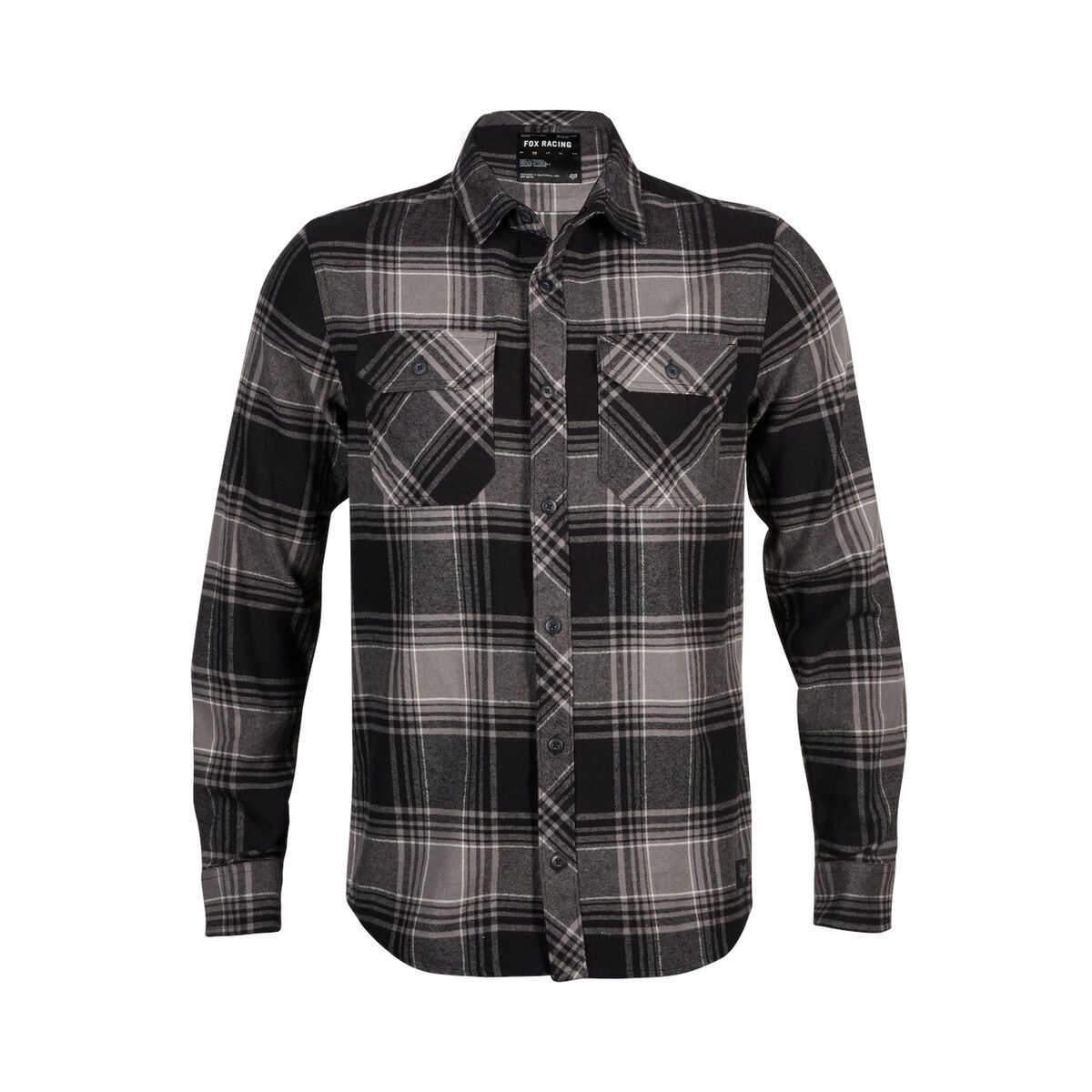 Fox Traildust Flannel, black - Bild 1