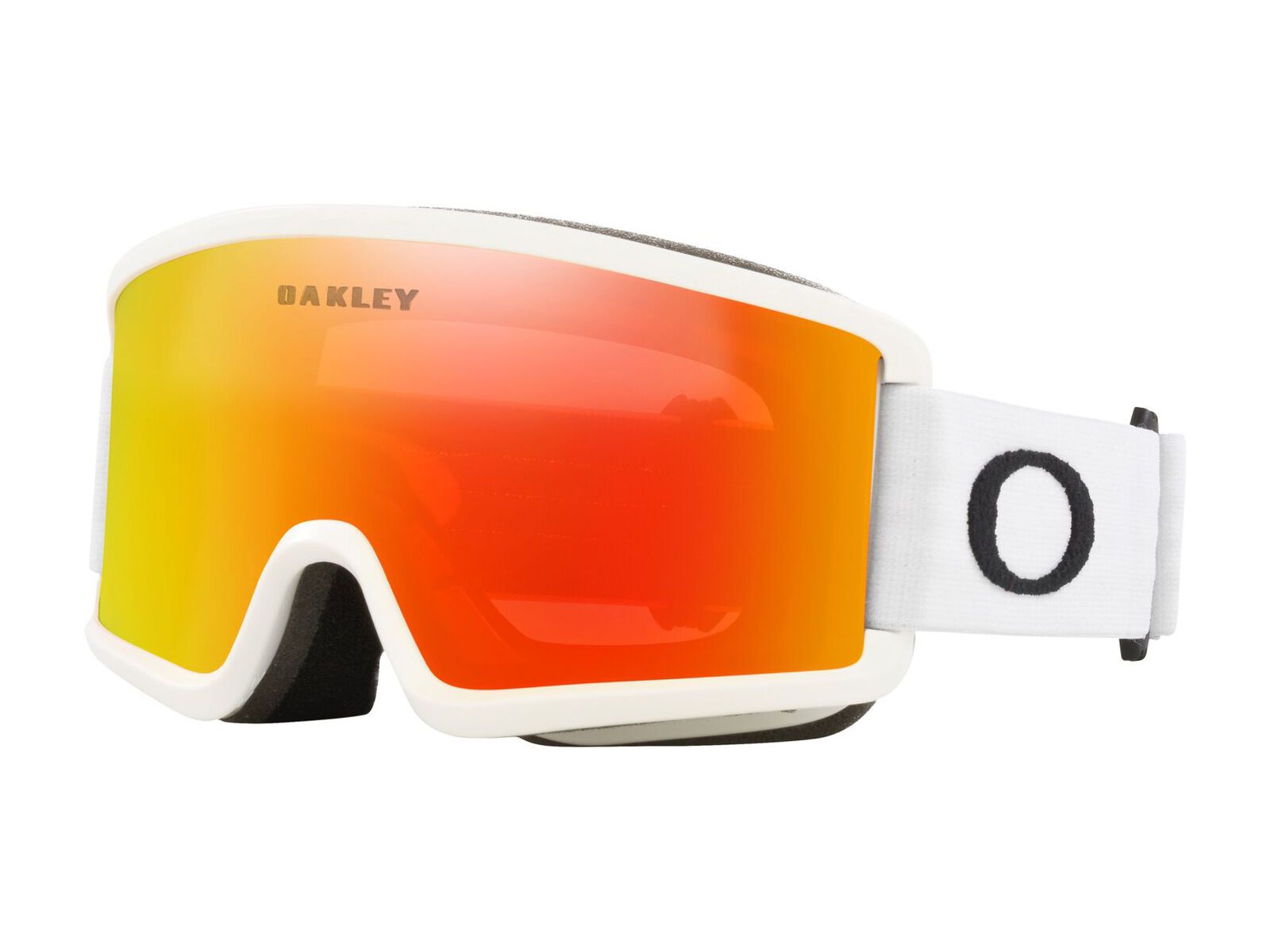 Oakley Target Line S, Fire Iridium / matte white - Bild 1