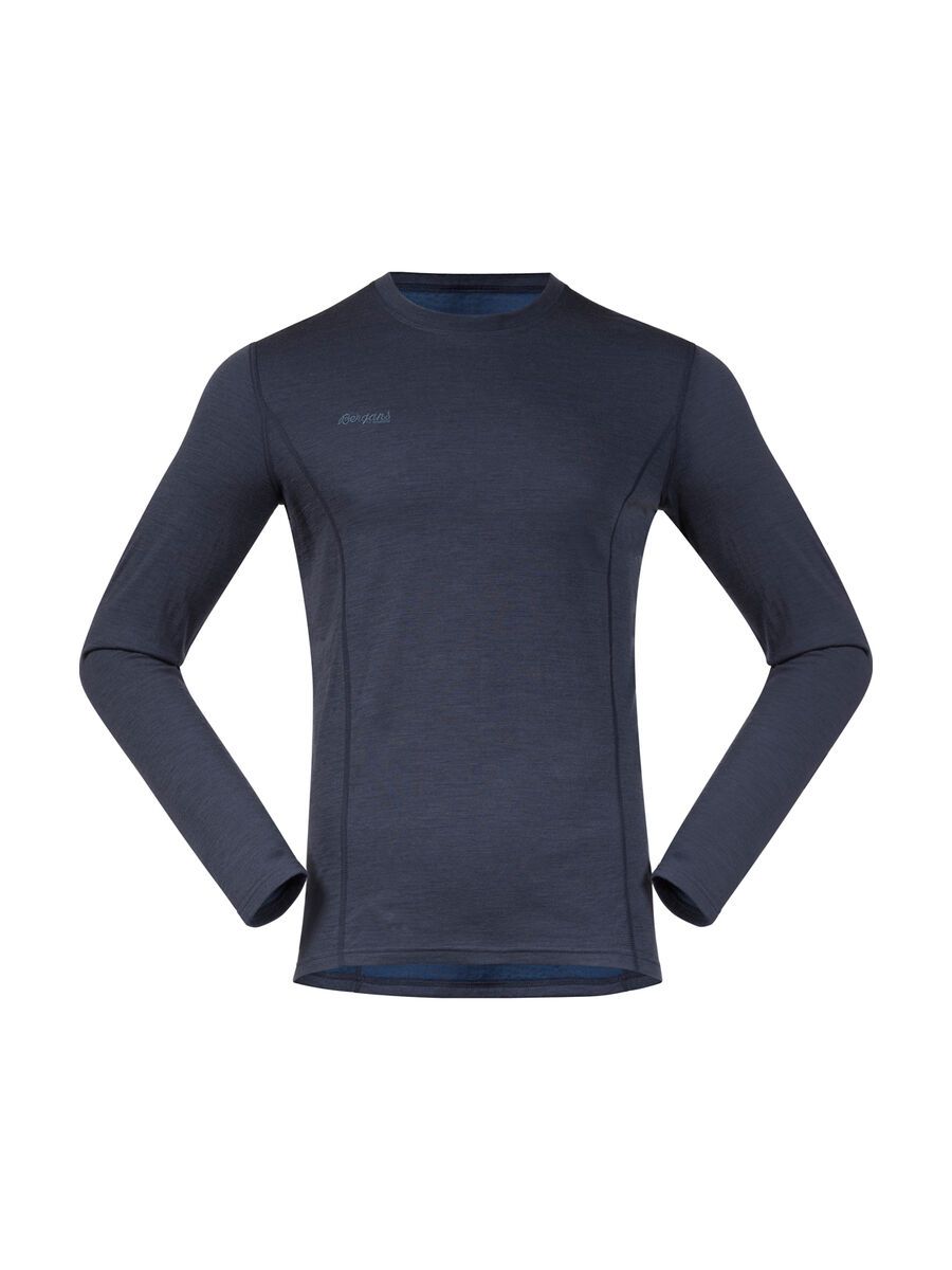 Bergans Akeleie Shirt, dark fogblue/fogblue - Bild 1