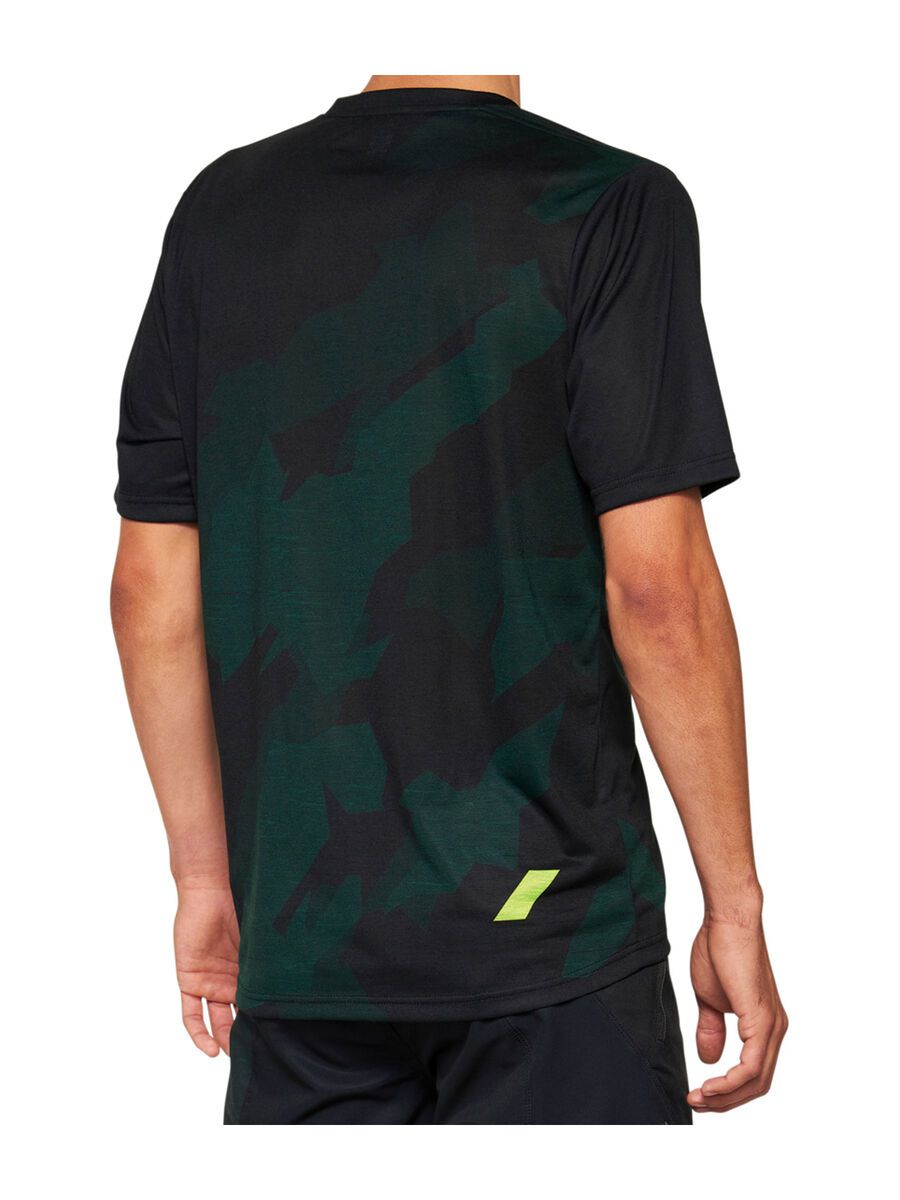 100% Airmatic LE Short Sleeve Jersey, black camo. - Bild 2
