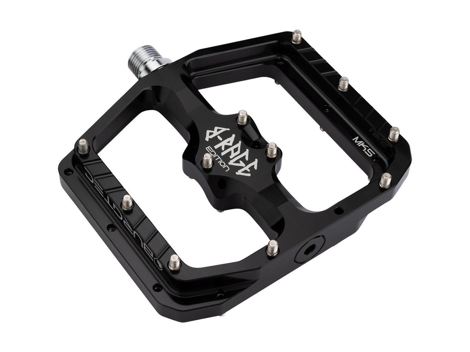 Burgtec Penthouse Flat MK5 Pedals B-Rage Edition, burgtec black - Bild 2