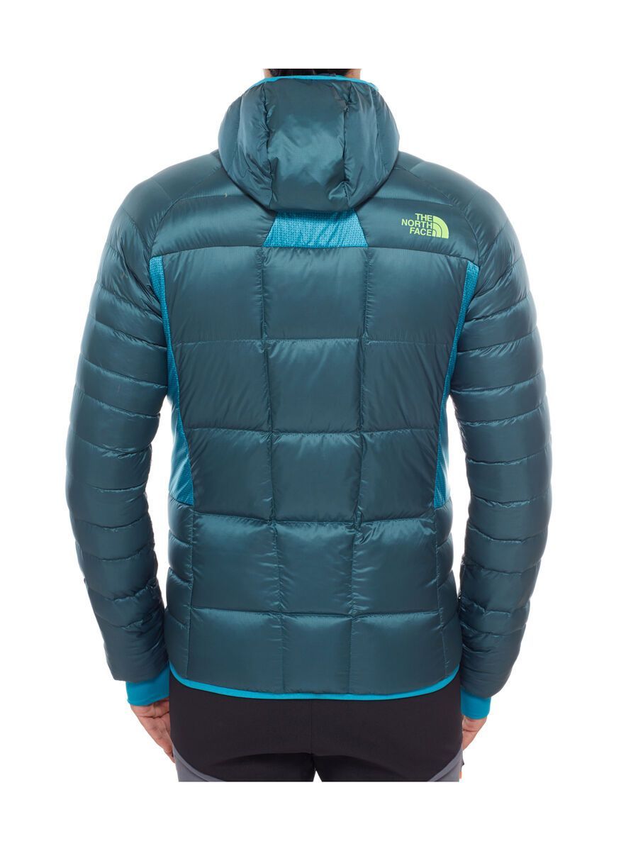The North Face Mens Keep It Pure Hoodie, depth green/enamel blue print - Bild 3