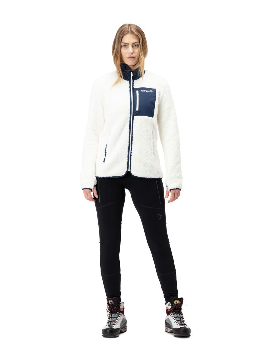 Norrona warm3 Jacket W's, snowdrop - Bild 2