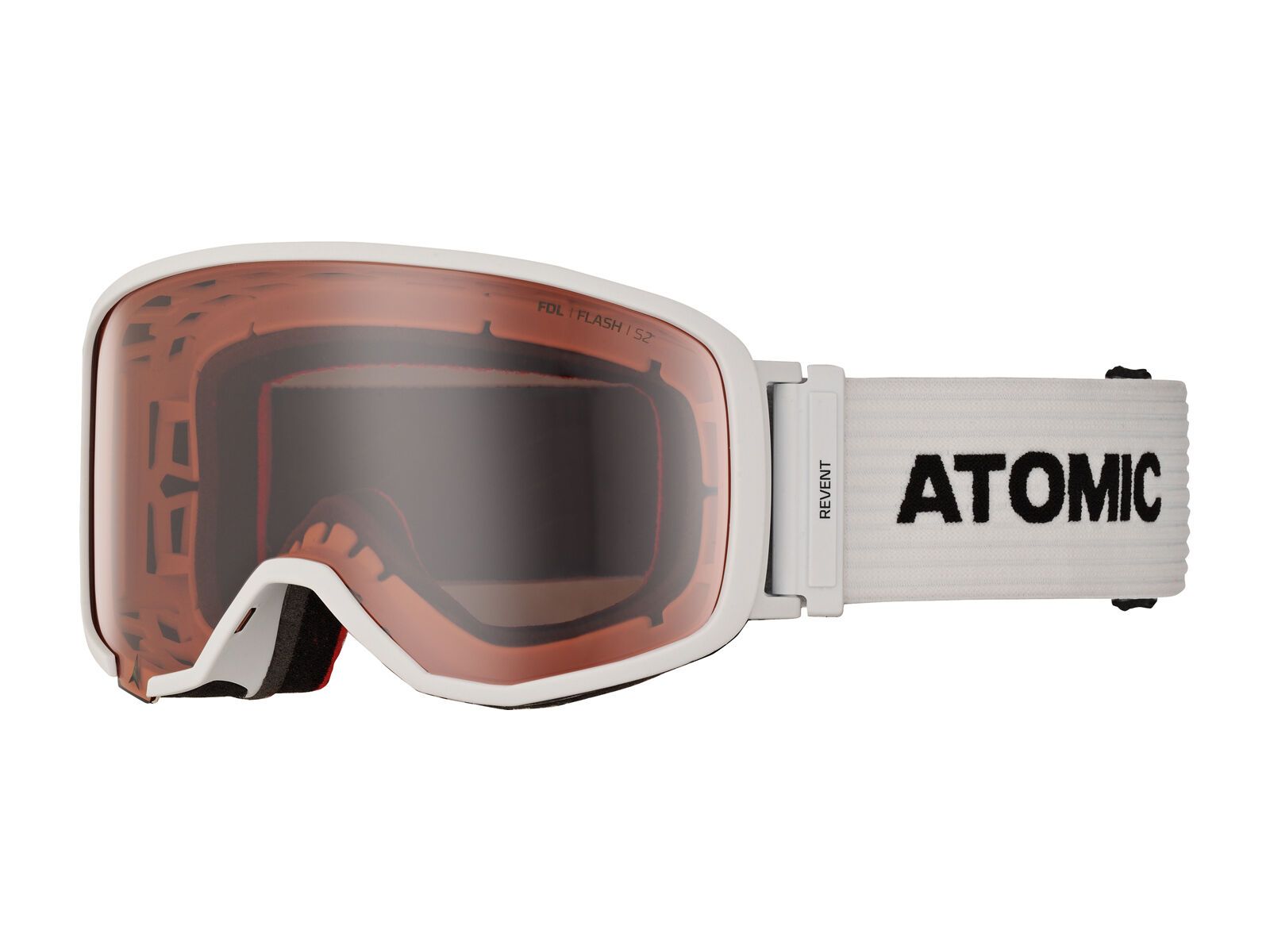 Atomic Revent S FDL, white/Lens: silver flash - Bild 1
