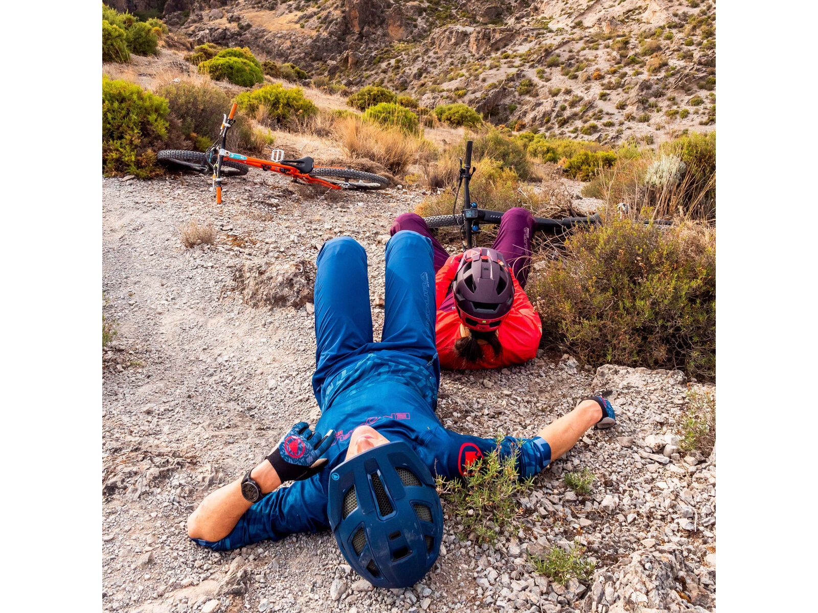 Endura Damen MT500 Print T-Shirt LTD (langarm), blaubeere - Bild 4