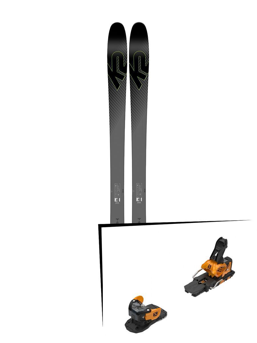 Set: K2 SKI Pinnacle 95Ti 2019 + Salomon Warden MNC 13 saffron/black - Bild 1