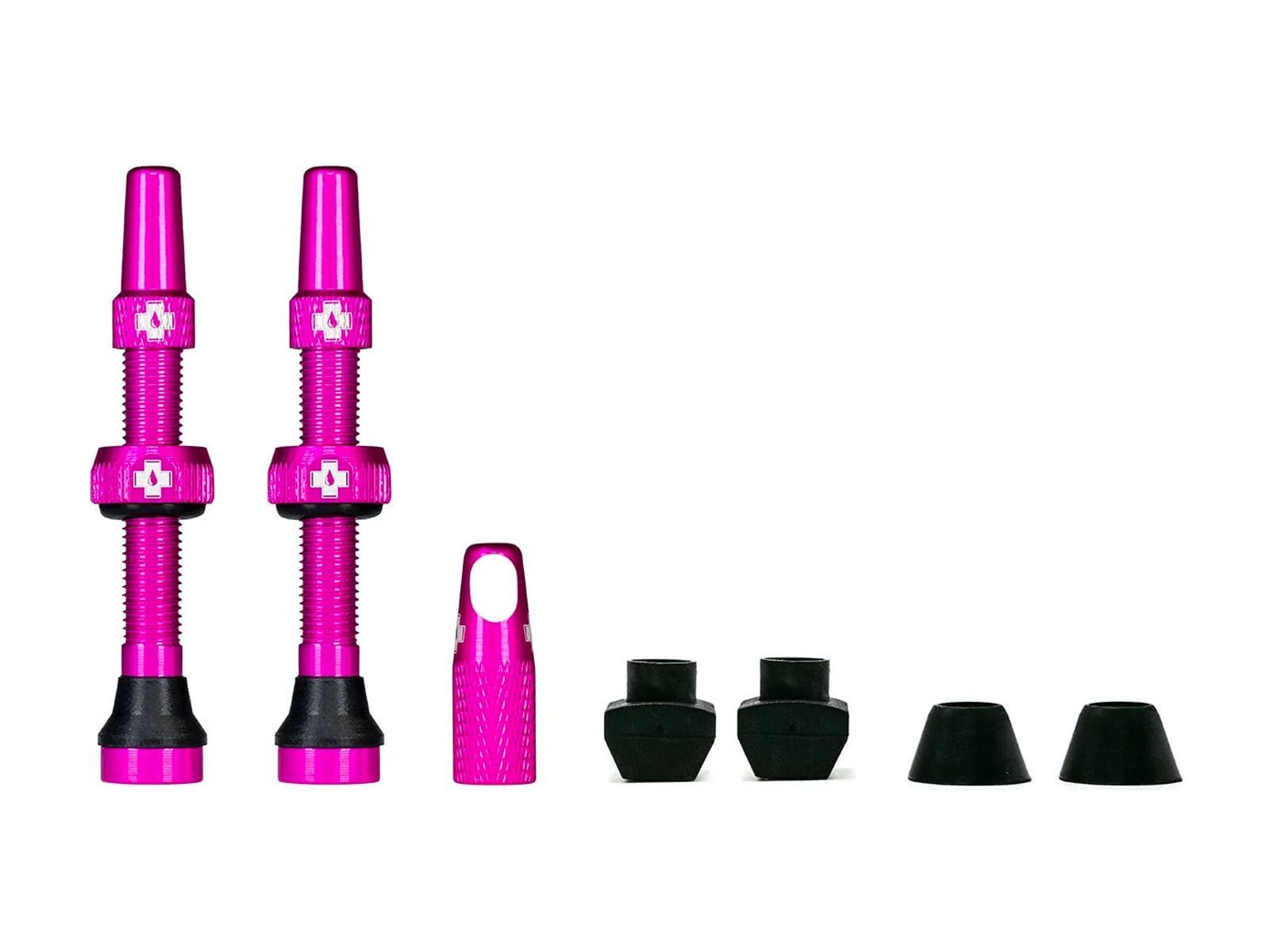 Muc-Off Tubeless Presta Valve - 44 mm, pink - Bild 1