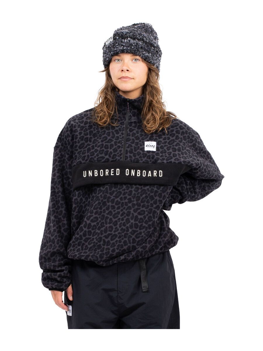 Eivy Ball Fleece, black leopard - Bild 3