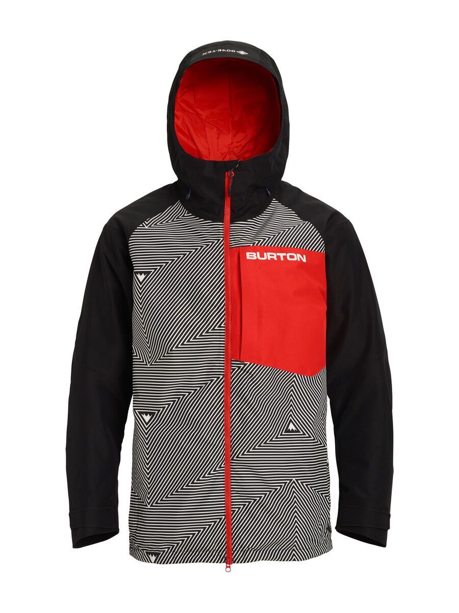 Burton Gore-Tex Radial Insulated Jacket, spun out/true black