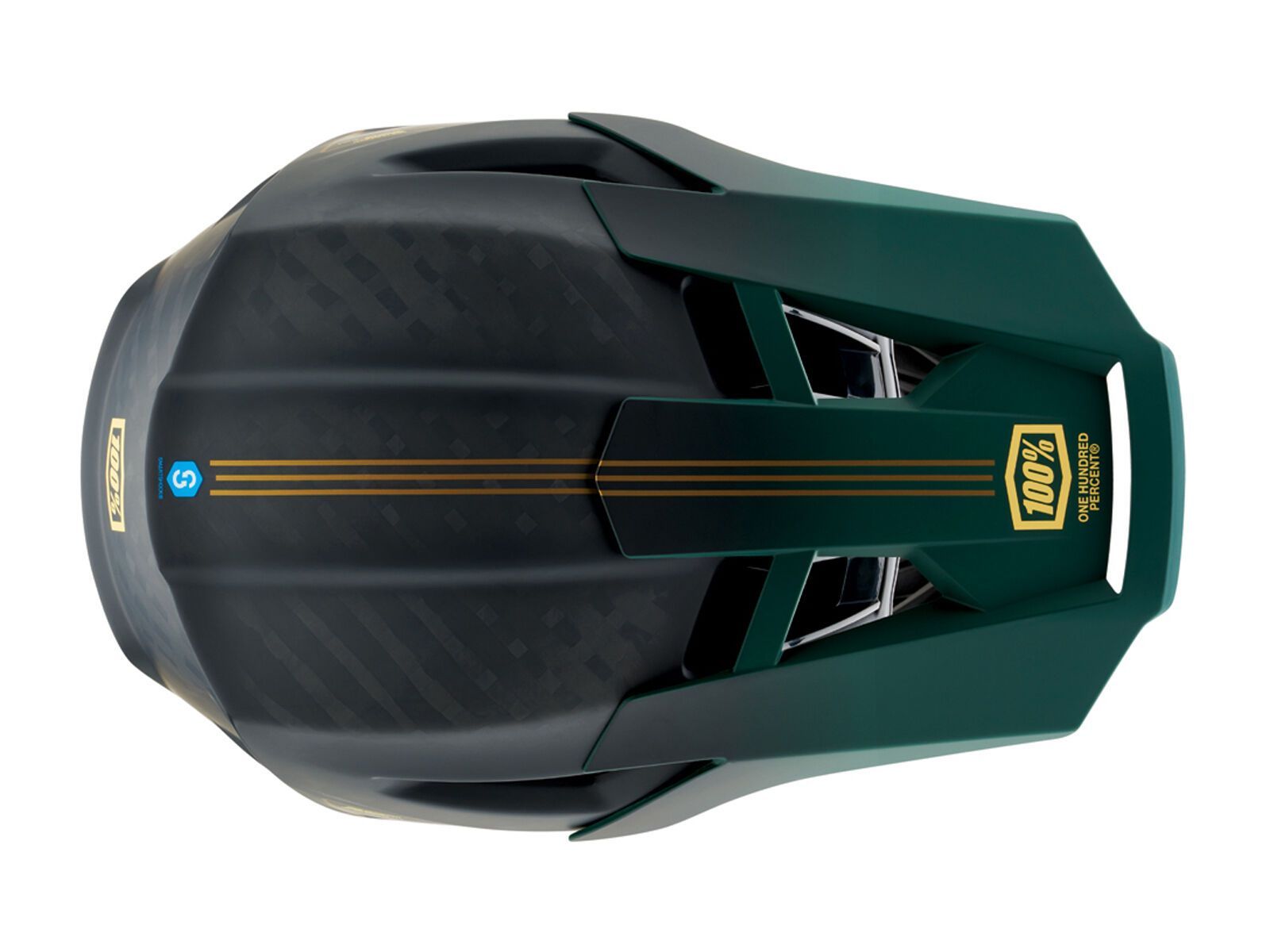 100% Aircraft 2, gold/forest green - Bild 2