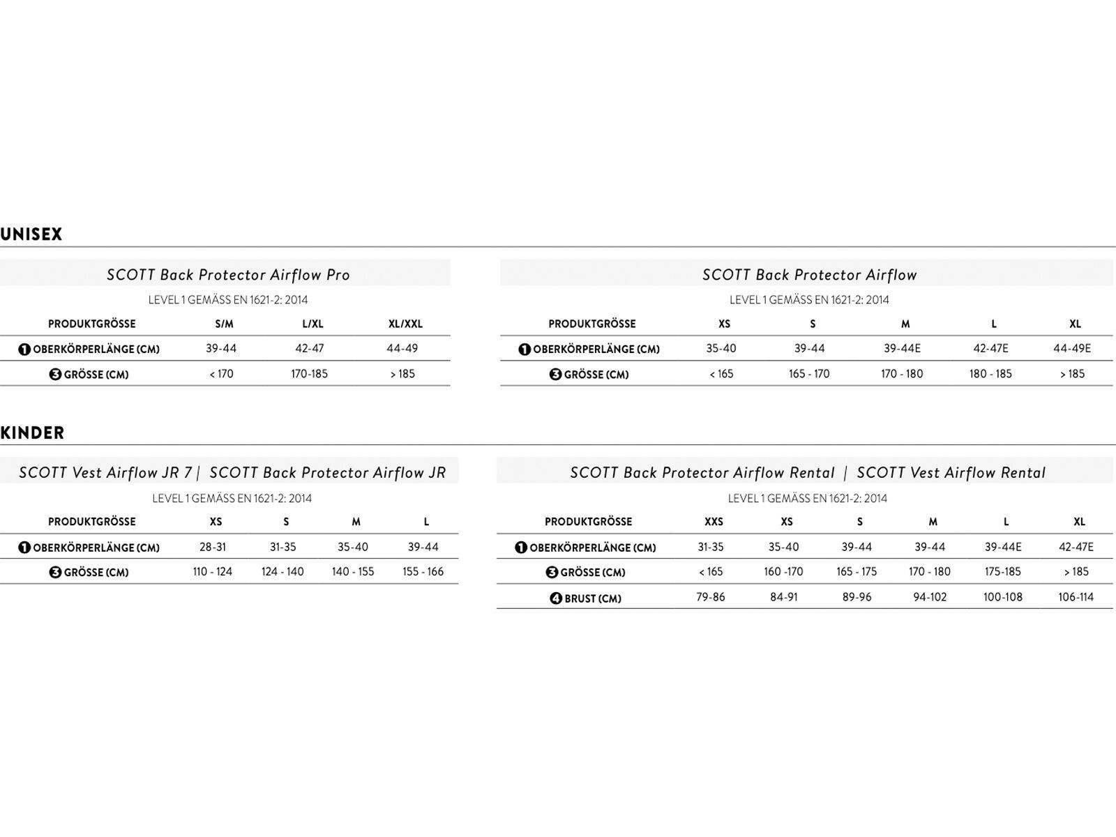 Scott Vest Airflow Junior, solid blue/white - Bild 5