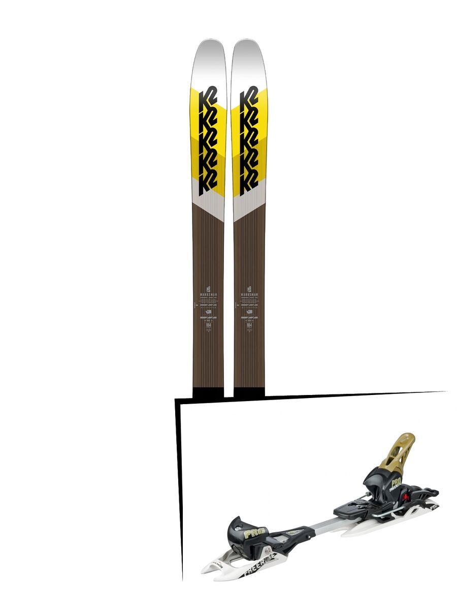 Set: K2 SKI Marksman 2018 + Fritschi Diamir Freeride Pro schwarz-olive - Bild 1