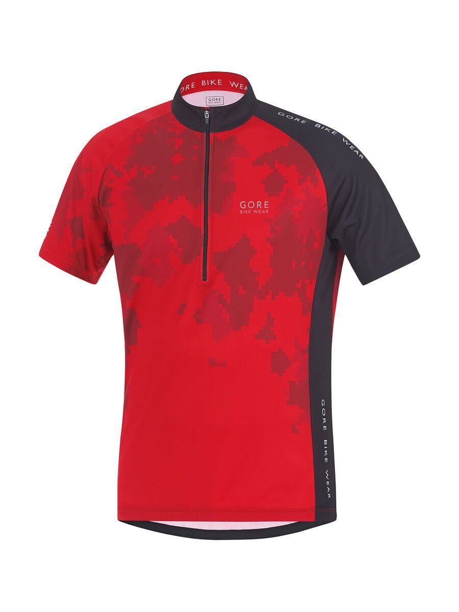 Gore Bike Wear Element Digi Camo Trikot, red - Bild 1