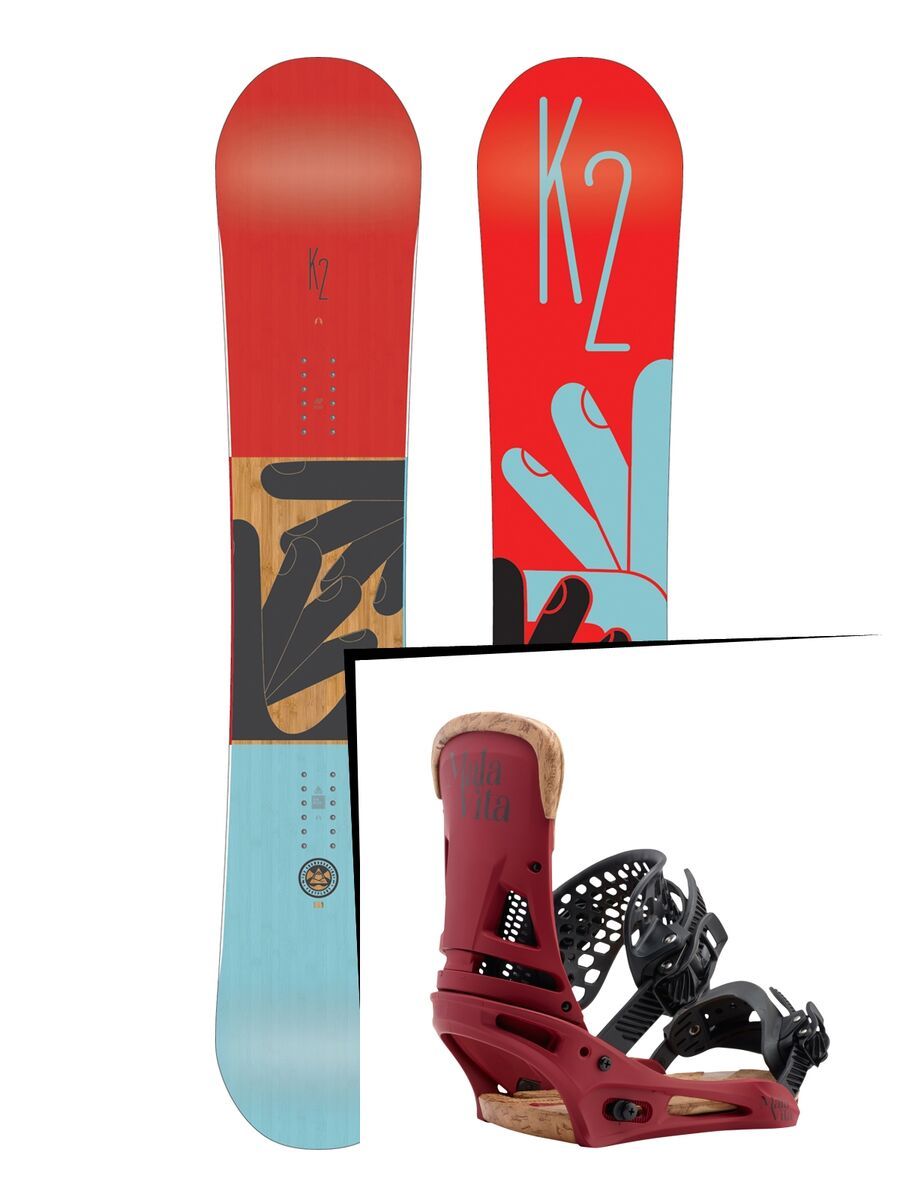Set: K2 Fastplant 2017 + Burton Malavita (1712855S) - Bild 1