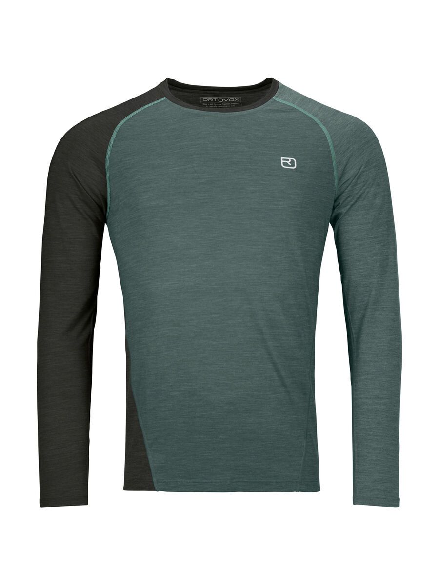 Ortovox 120 Merino Cool Tec Fast Upward LS M, dark arctic grey - Bild 1