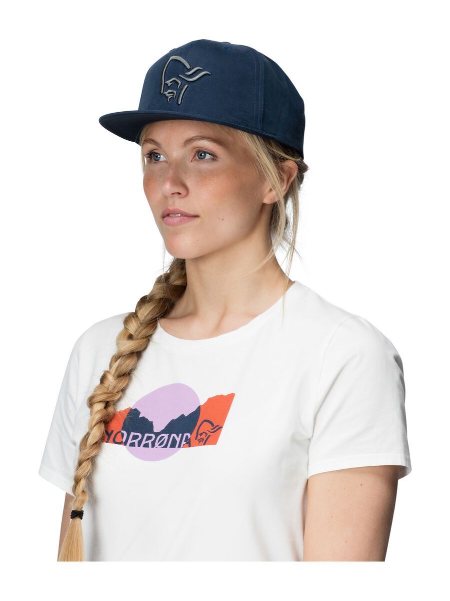 Norrona /29 Snap back Cap, indigo night - Bild 4
