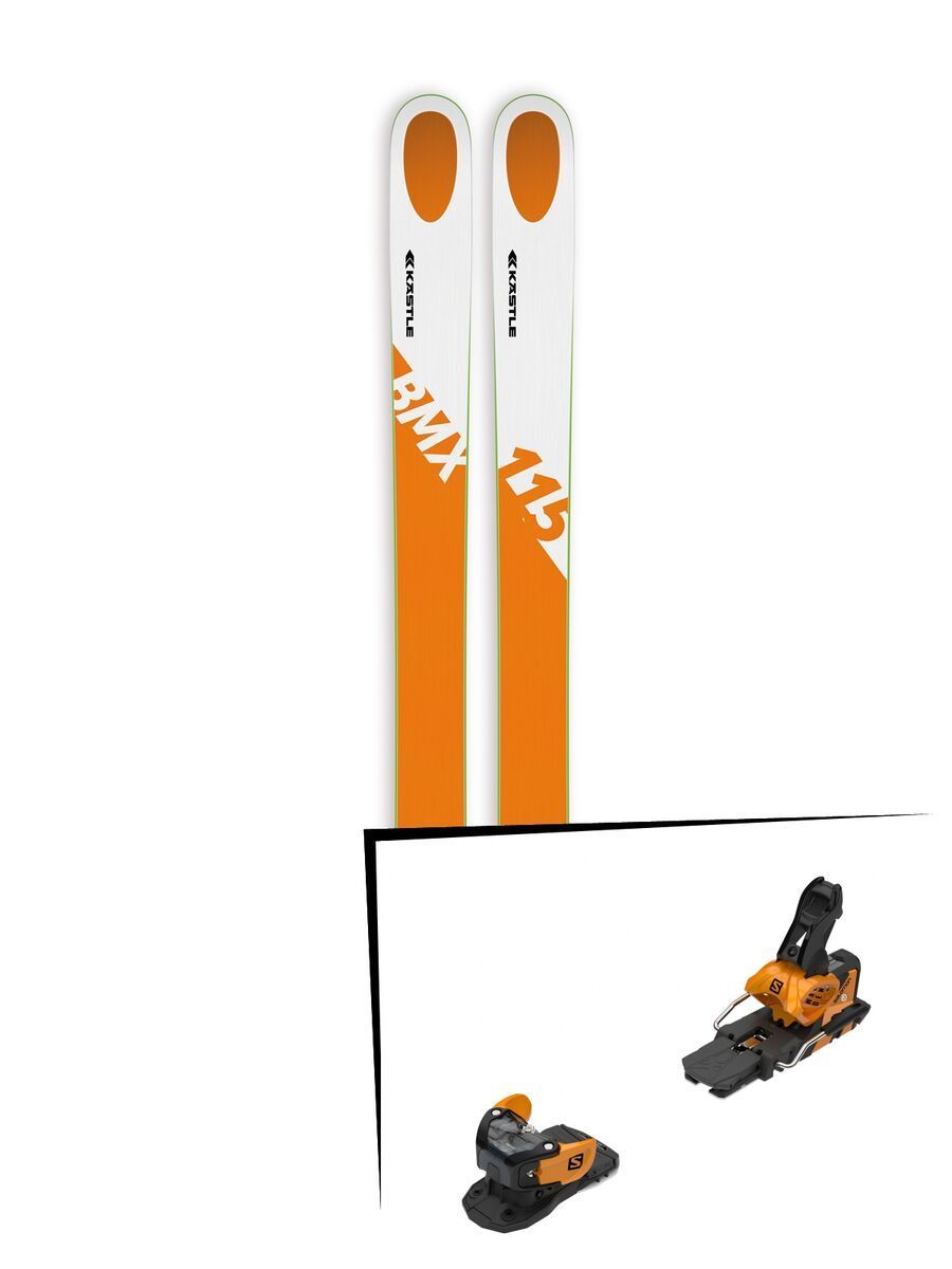 Set: Kästle BMX115 2018 + Salomon Warden MNC 13 saffron/black - Bild 1