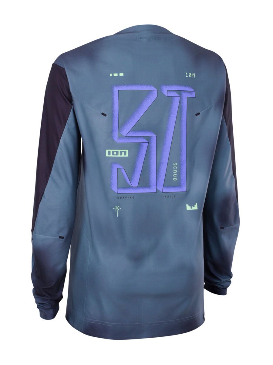 ION Bike Jersey Scrub Utah LS Unisex, black - Bild 6
