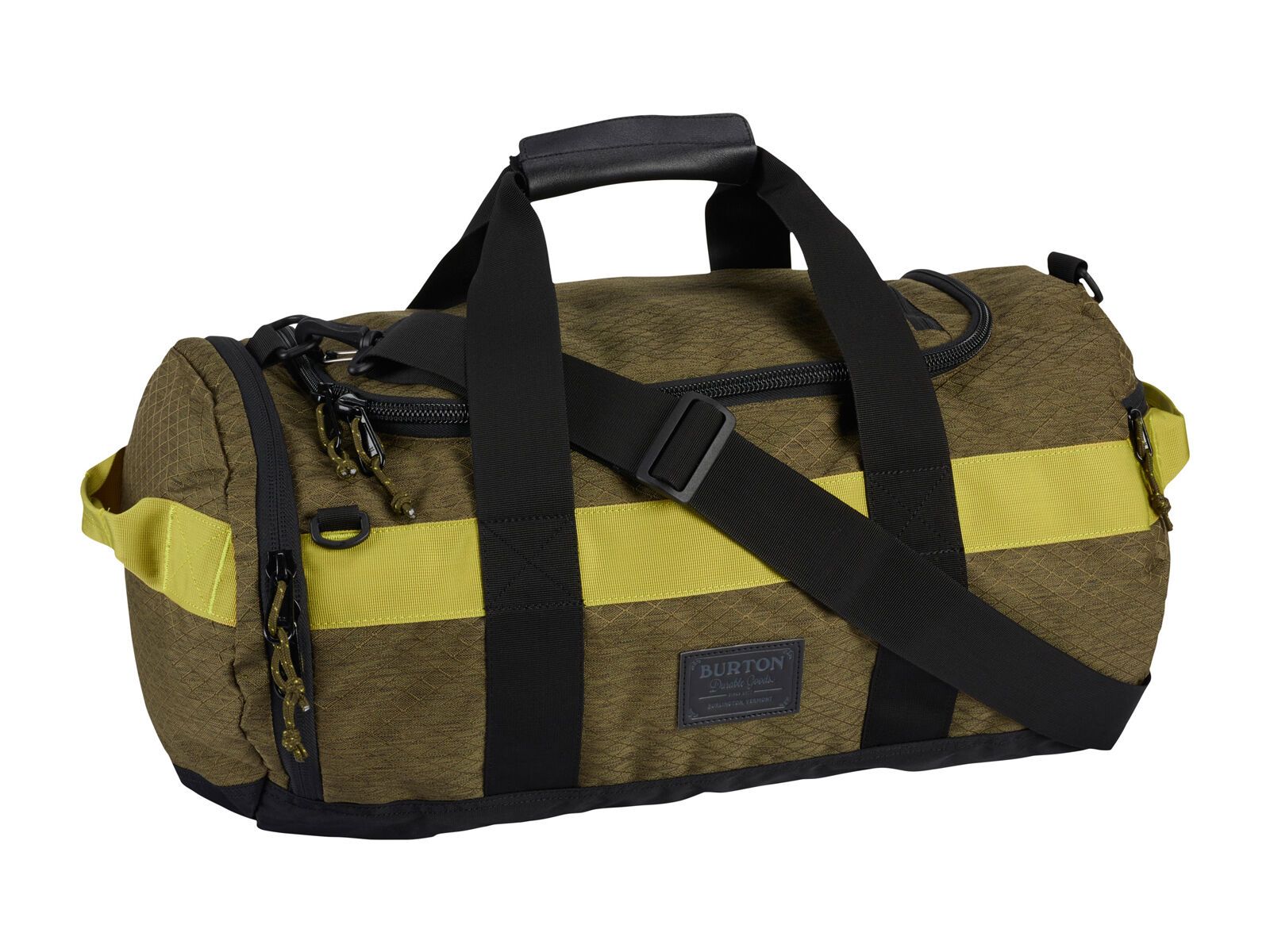 Burton Backhill Duffel 40 l, jungle heather/diamond ripstop - Bild 1