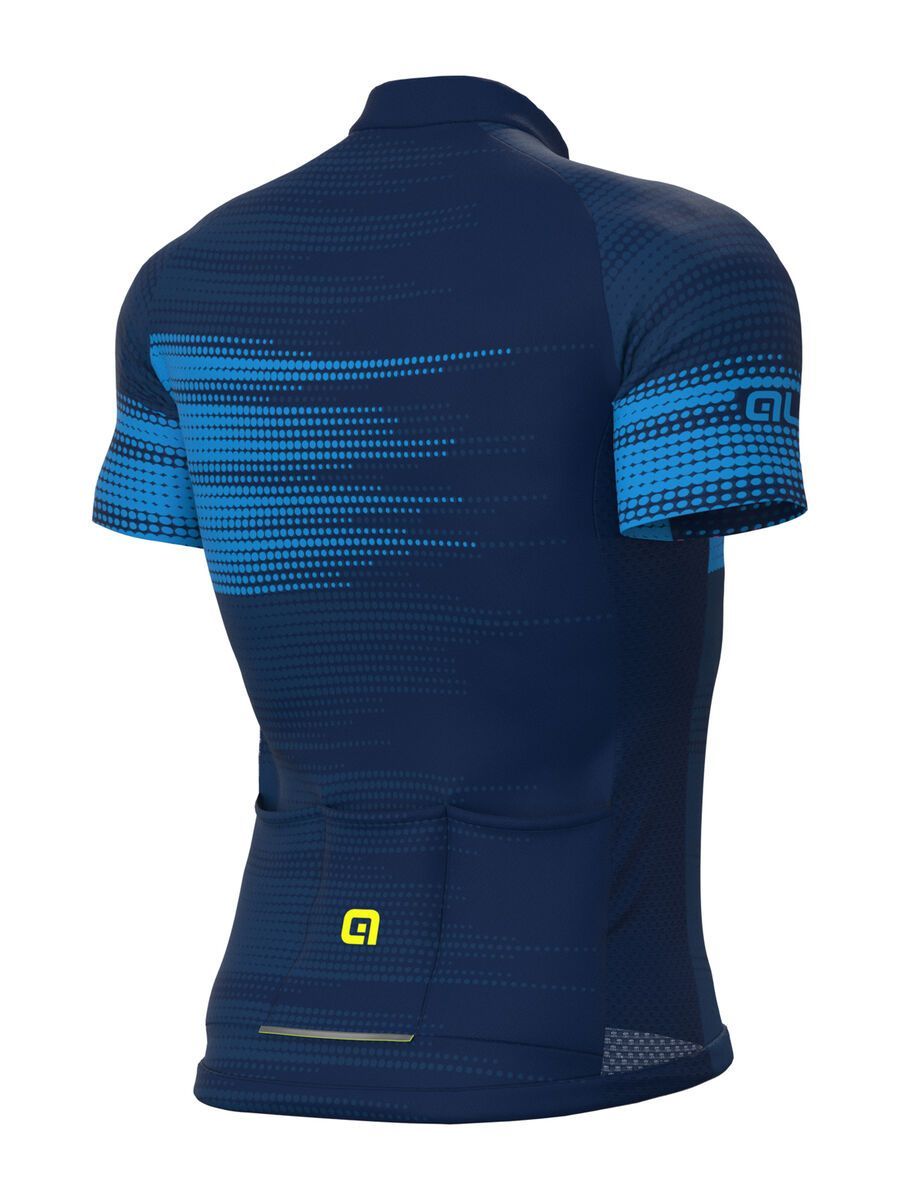 Ale Solid Turbo Short Sleeve Jersey, blue - Bild 2