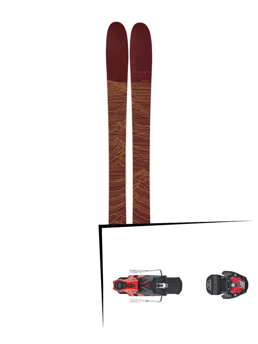 Set: Line Mordecai 2019 + Atomic Warden MNC 13 black/red - Bild 1