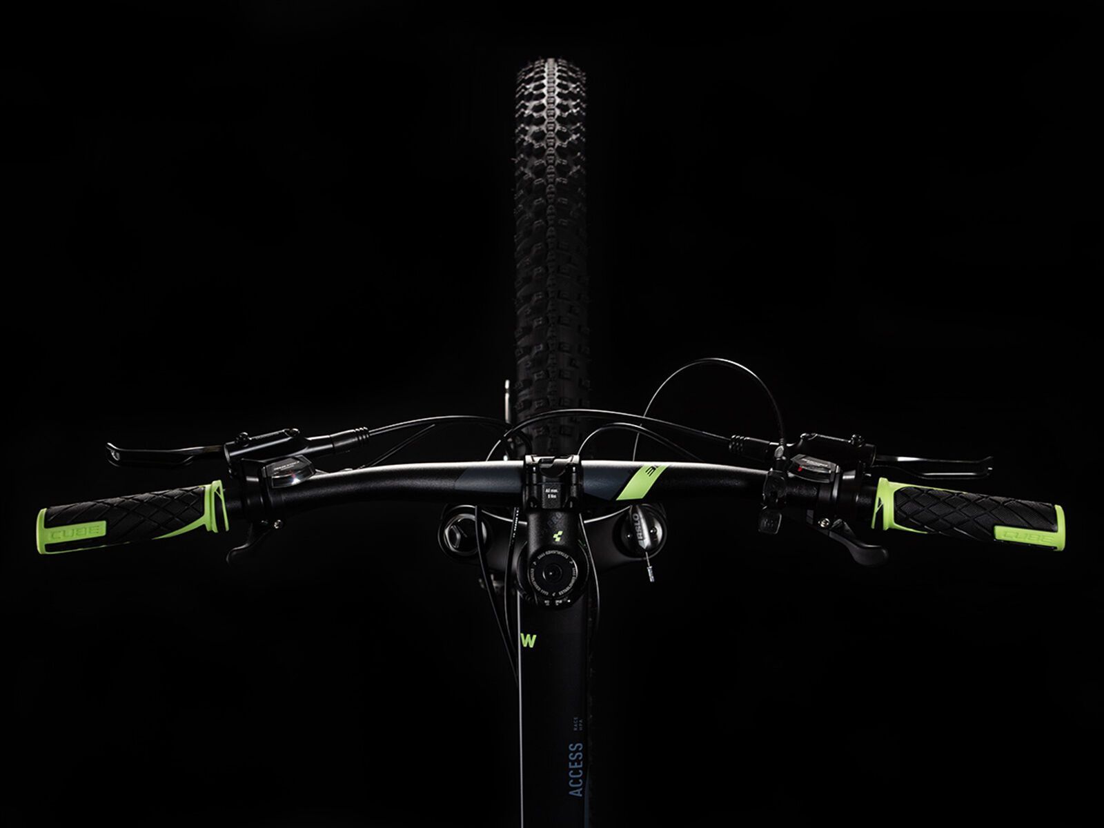 Cube Access WS Race 27.5, black´n´green - Bild 3