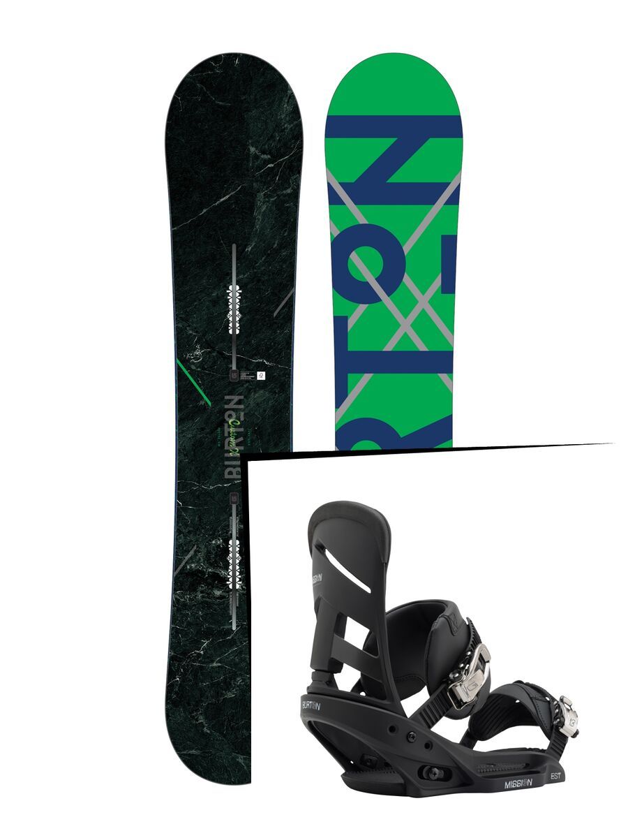 Set: Burton Custom X 2017 +  Mission EST (1712891S) - Bild 1