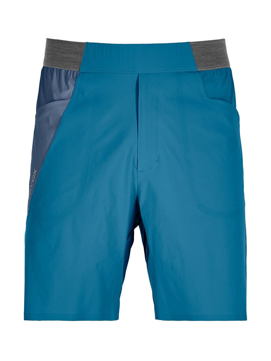 Ortovox Merino Shield Ultra Light Piz Selva Shorts M, blue sea - Bild 1
