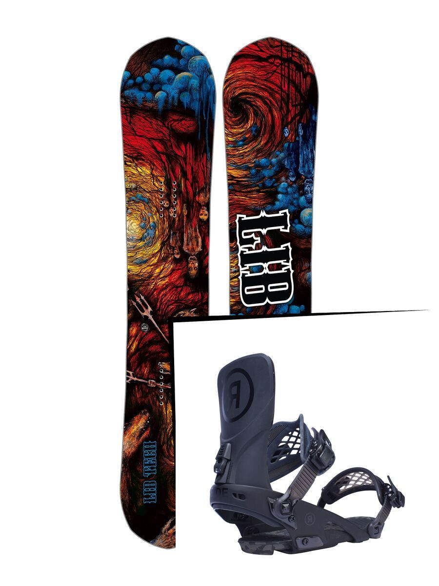 Set: Lib Tech From Hell Hot Knife 2017 + Ride LTD (1770150S) - Bild 1